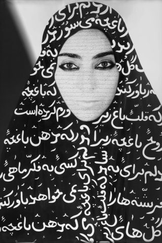 Shirin Neshat (Iranian, b. 1957) Unveiling (from the Women of Allah series)